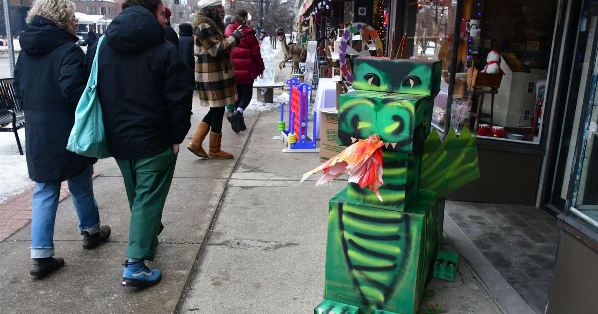 Want to turn leftover holiday wrapping into something beautiful? The Winterfest Box Art Project in North Adams has arrived
