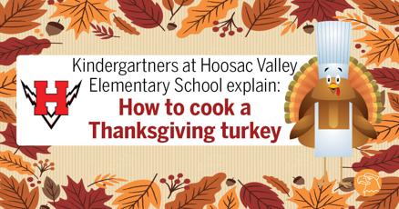 Hoosac Valley Kindergartners explain how to cook a Thanksgiving turkey - Vimarsana News