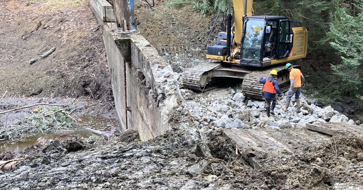 Becker Pond in Mount Washington will be history after the dam holding back its waters comes down