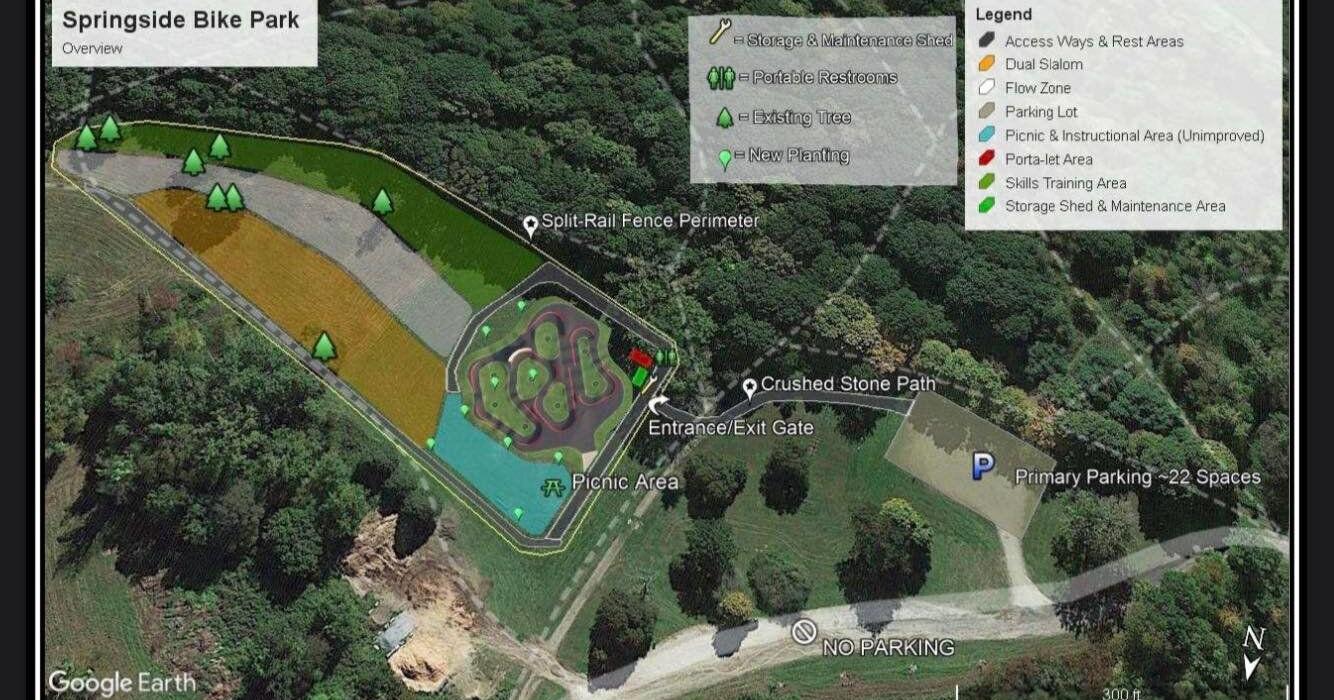Mountain bike group and the city of Pittsfield reach a compromise on proposed Springside Park pump track - Vimarsana News