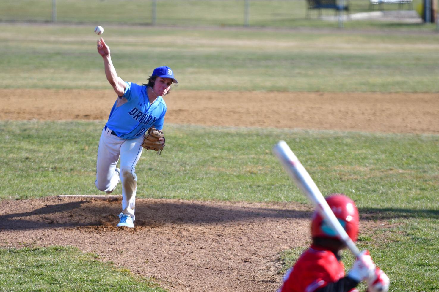 Lescarbeau's arm, Crockwell's blast push Drury baseball by Lenox in