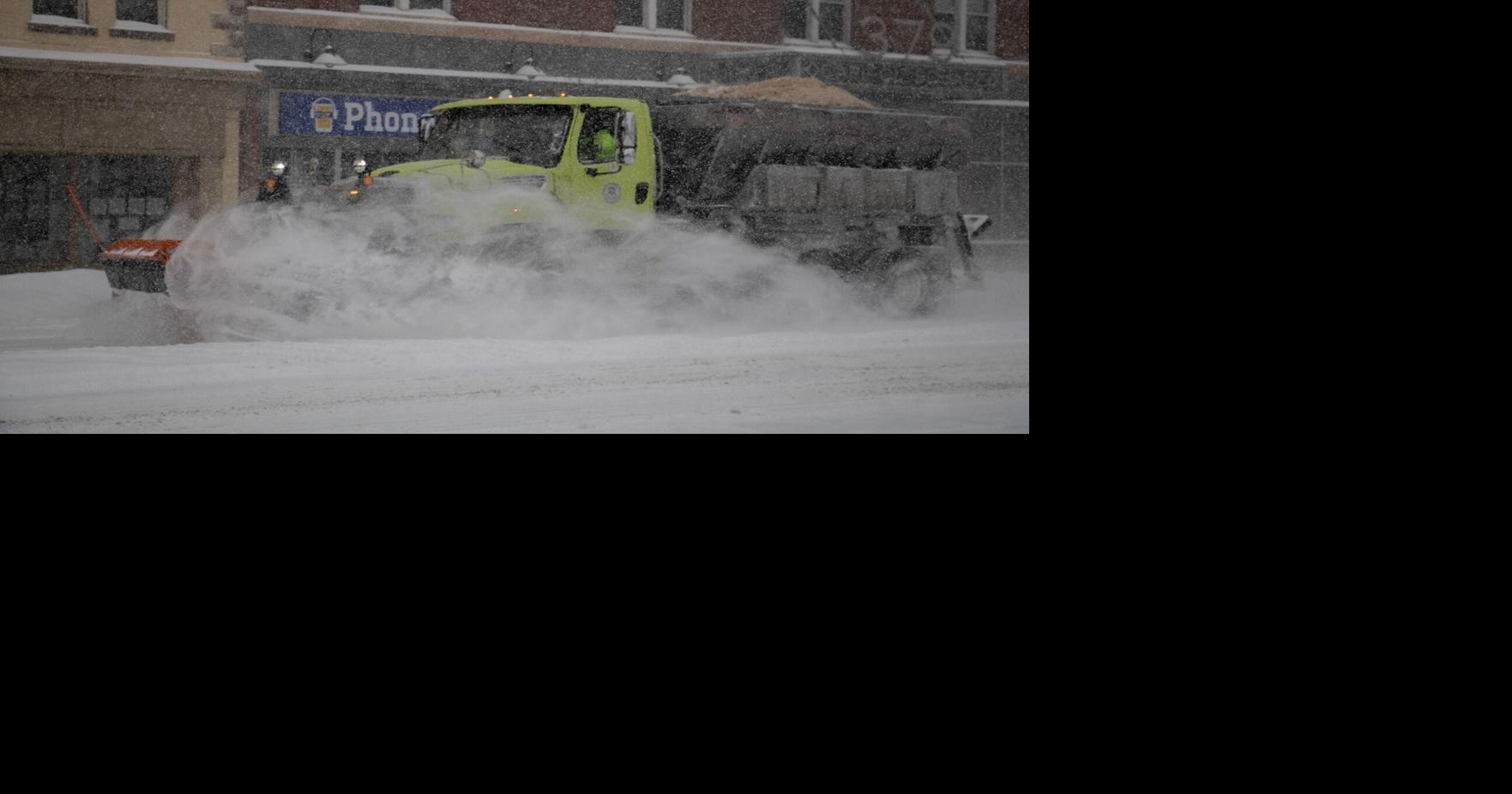 WATCH: Snow conditions in Berkshire County during Sunday's storm