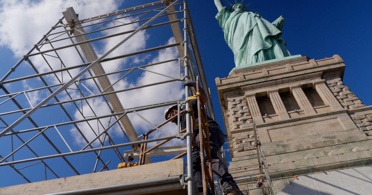 Allegrone Cos. wraps up $40M restoration of Statue of Liberty project