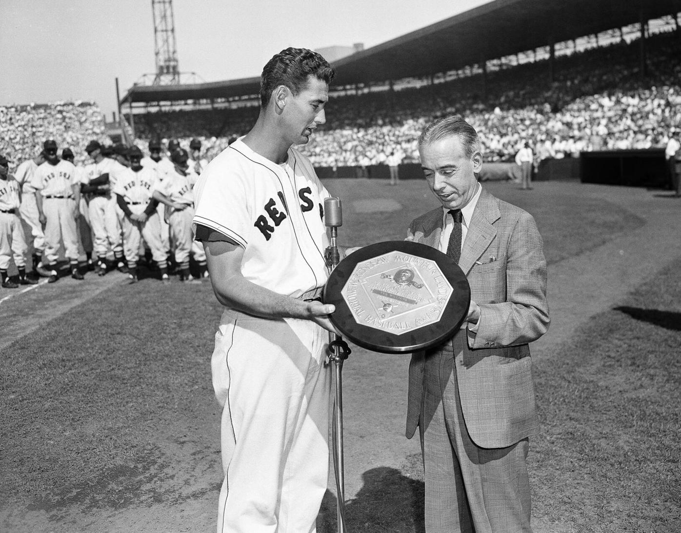 Ted Williams wins 1946 American League MVP