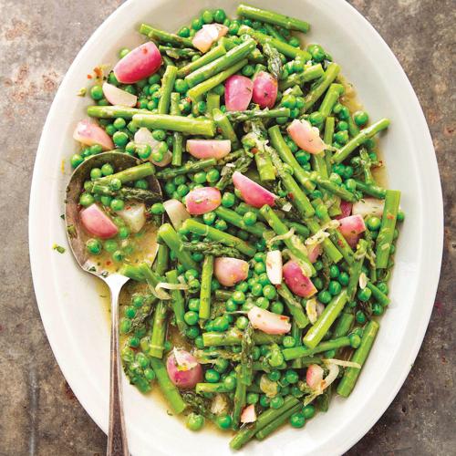 Braising brings out spring vegetables' freshness