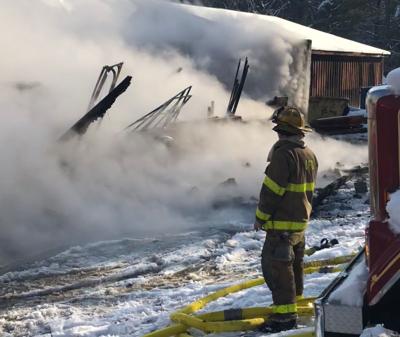 Sandisfield's highway garage, plow fleet destroyed hours after first snow
