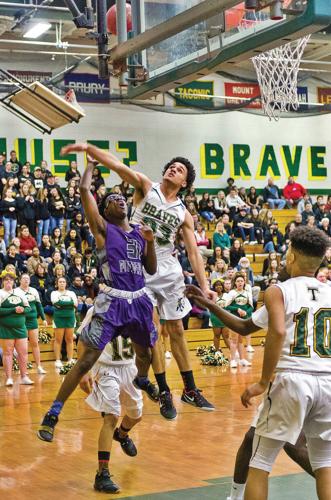 Party on Valentine Road: Taconic boys basketball team tops Pittsfield in final regular season City Rivalry game at old school