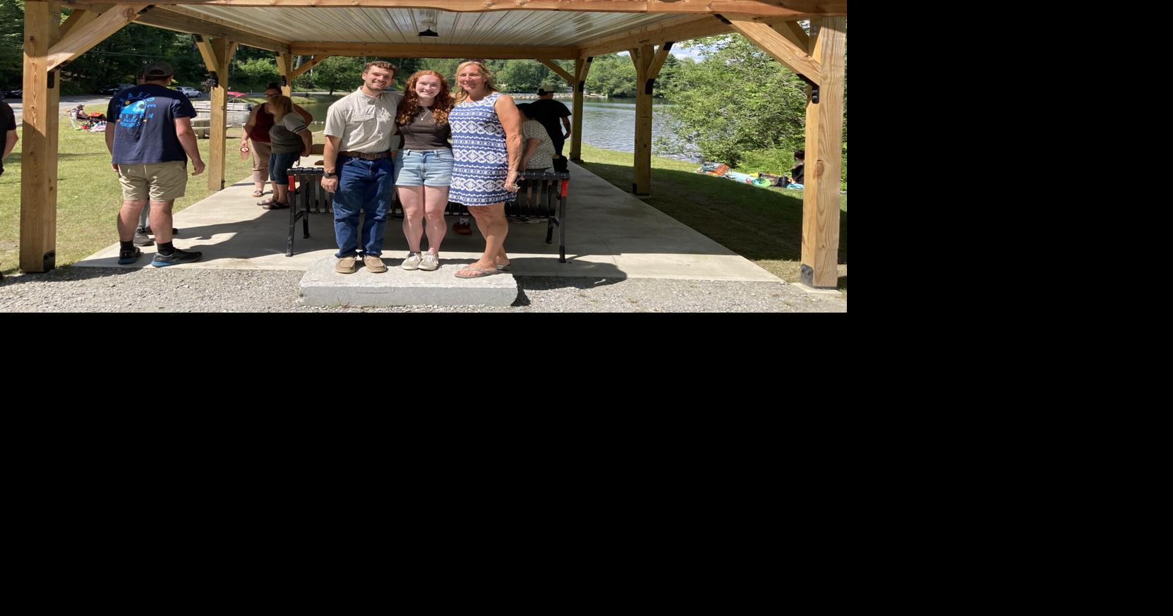 Plunkett Lake pavilion dedication