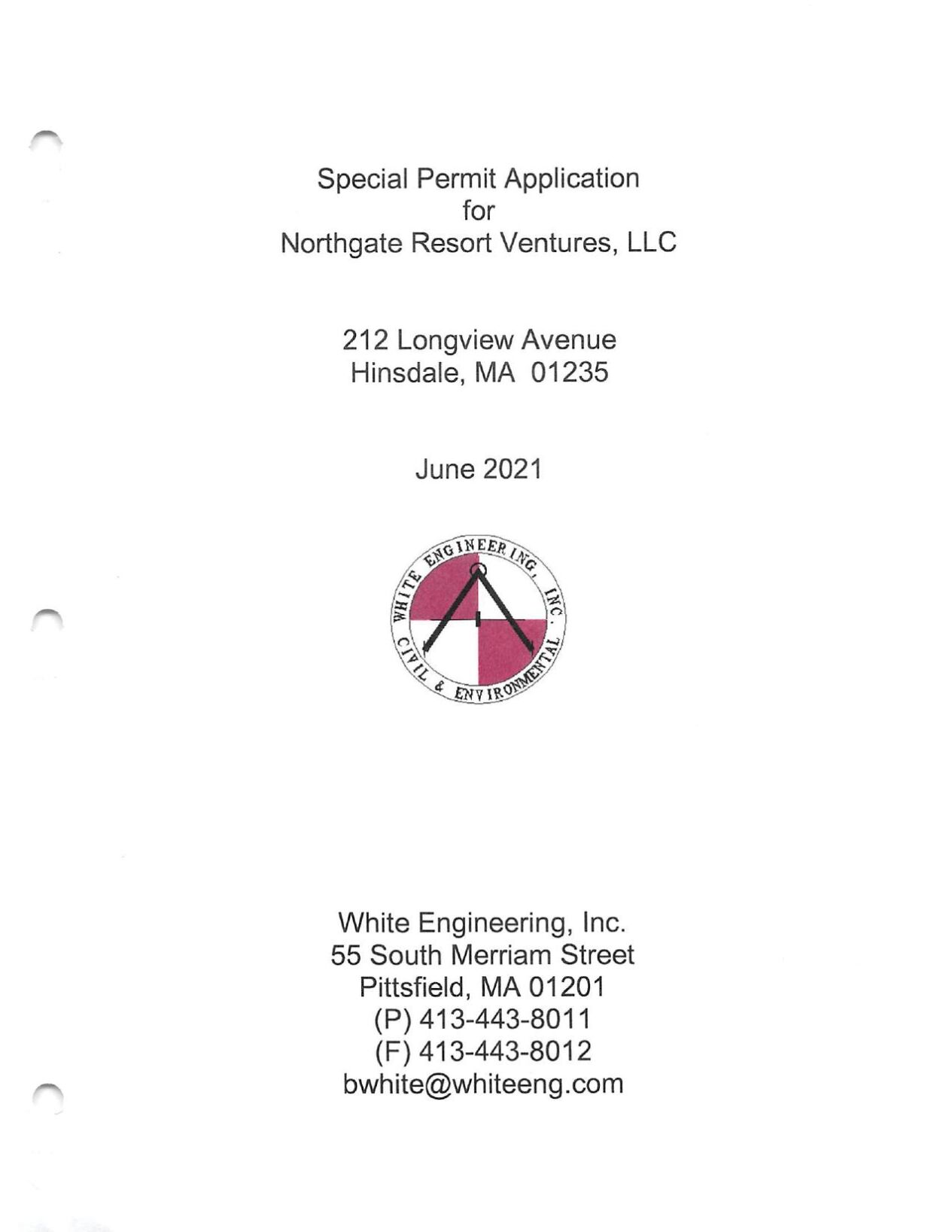 Northgate Resort Ventures LLC application