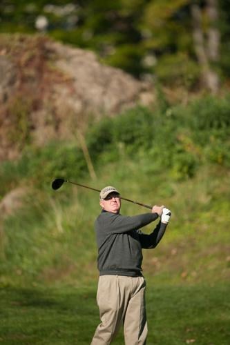 Tom Sullivan plays golf in Virginia