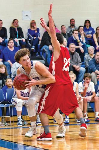 Drury boys basketball feeds off crowd for rivalry win over Hoosac Valley
