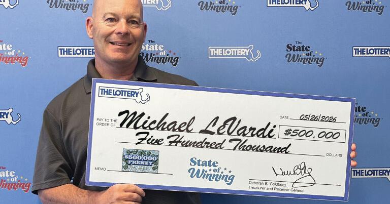 Pittsfield man wins $500,000 from a lottery ticket. What's next?