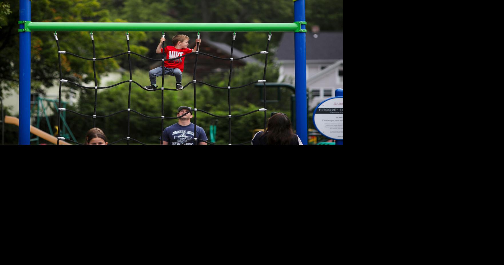 Are you as fit as a ninja? Test your skills at this new playground in Lee