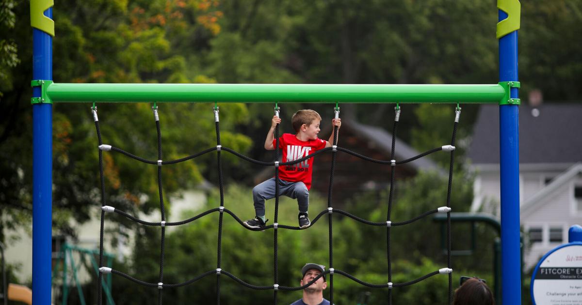 Are you as fit as a ninja? Test your skills at this new playground in Lee