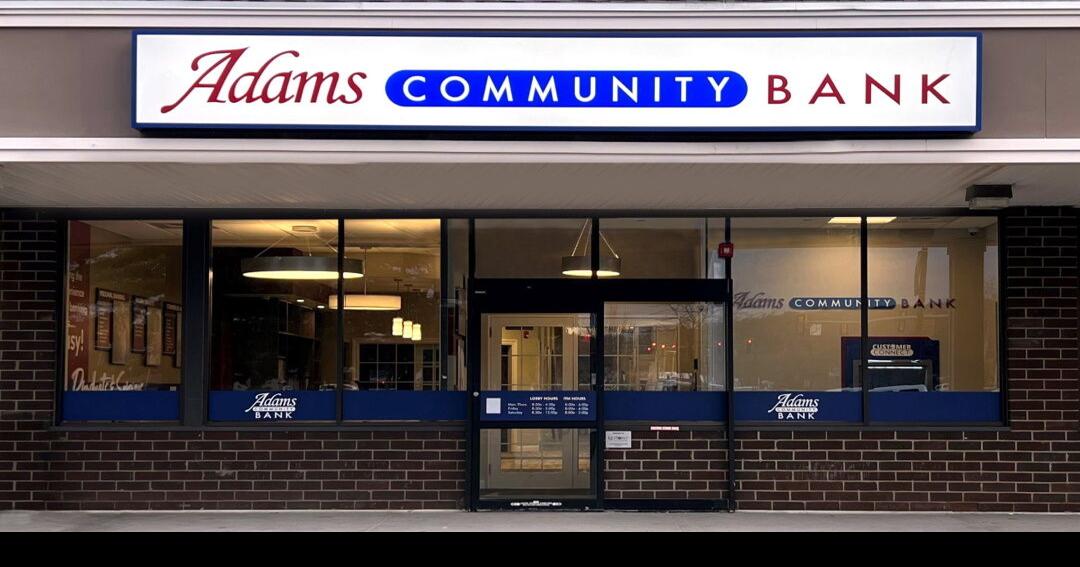 Adams Community Bank spends 18 months scouting, then opens its first