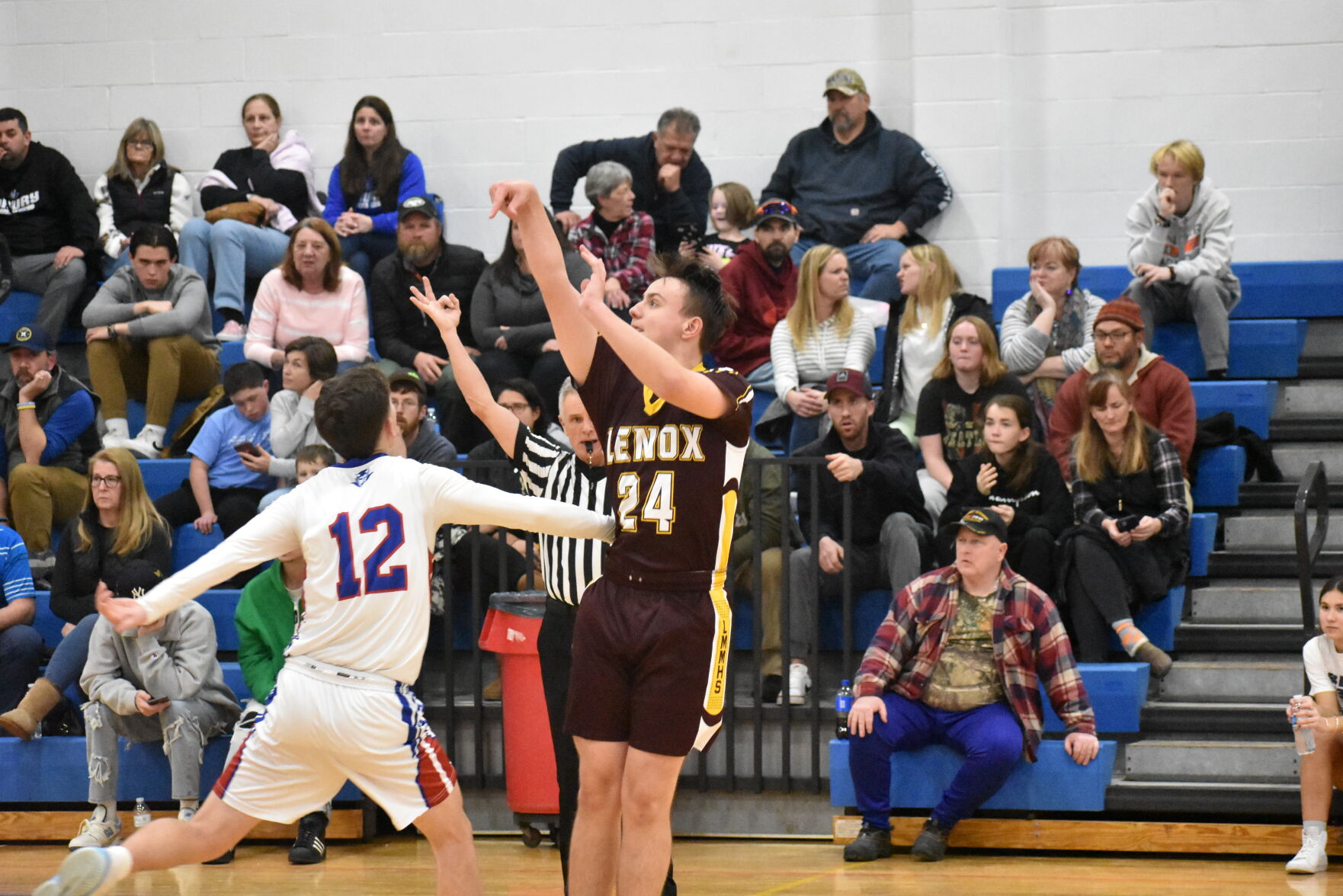 Drury's Louis Guillotte Scored 28 In A Win Over Lenox To Break Through ...