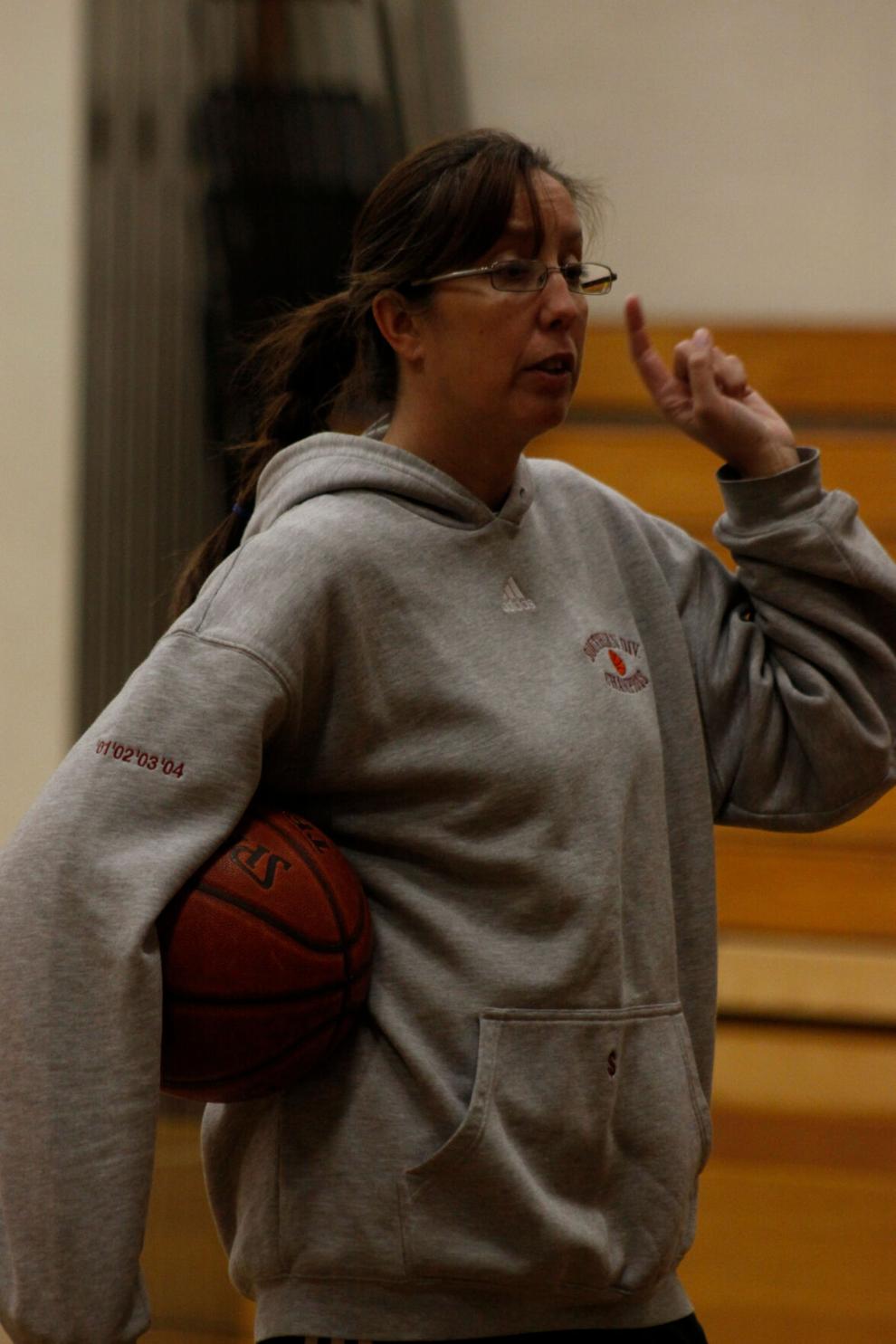 Girls Basketball: Lenox Millionaires get coach Nicole Patella to 100