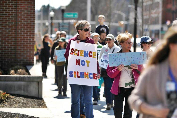 At River Walk march, participants matter-of-fact in their beliefs on science