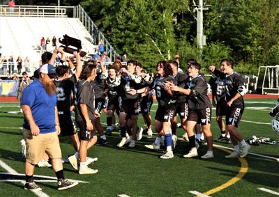 Wahconah Celebrates with the trophy