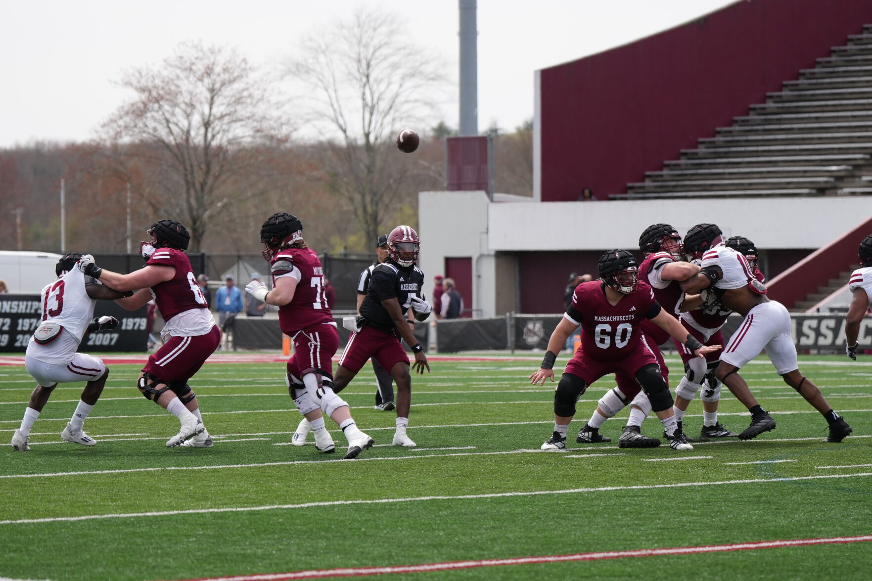 UMass Coach Don Brown Happy As The Minutemen Conclude Spring Practice ...