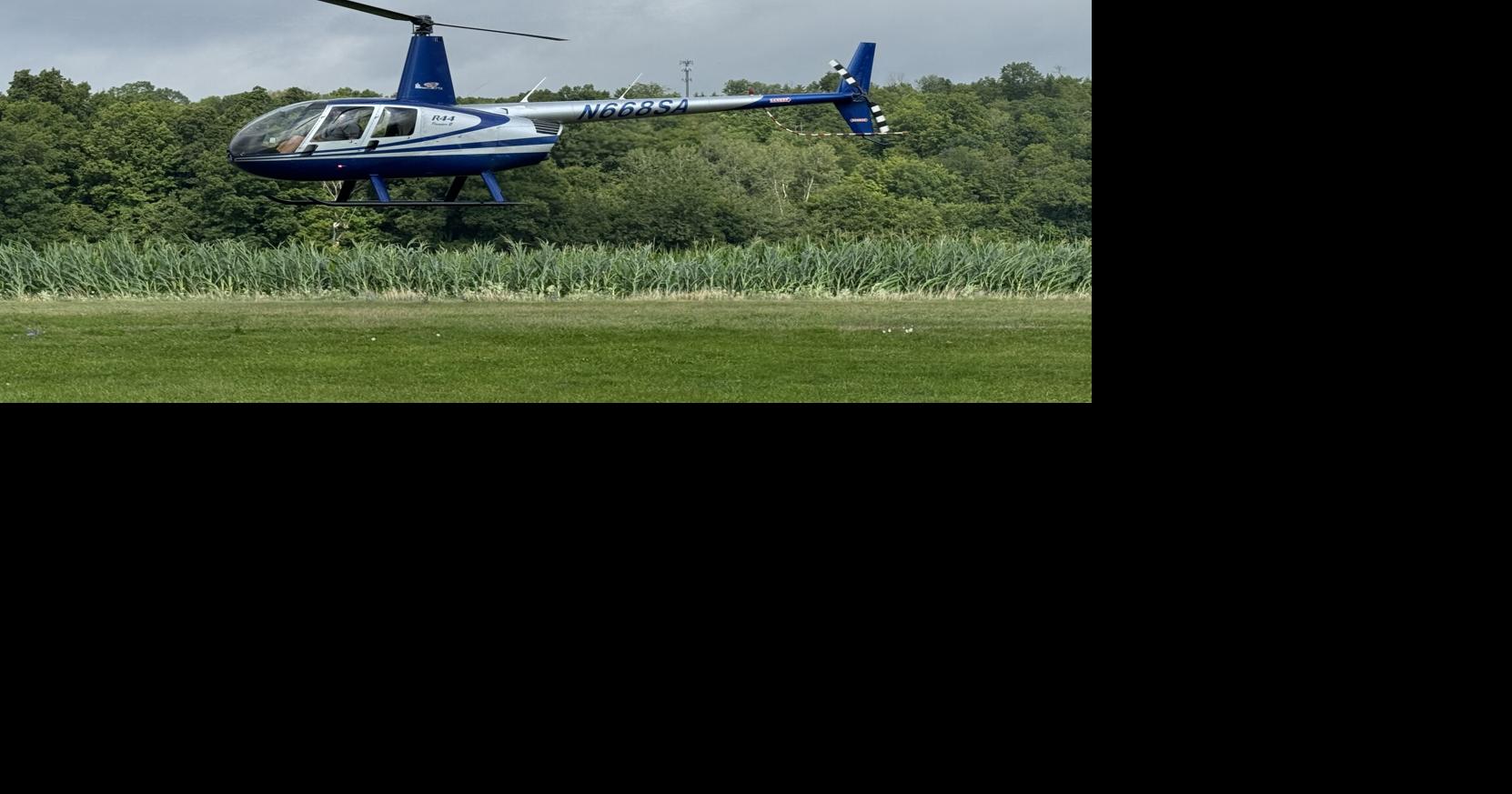 Helicopter fly-in day at Harriman-and-West Airport brings aerial views to North Adams
