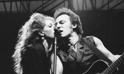 Bruce Springsteen and Patti Scialfa