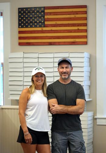 Heather and Jeff King in new store