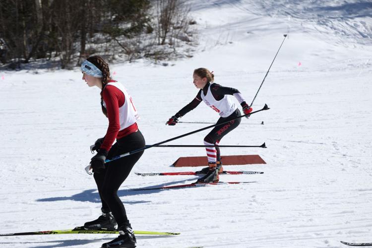 Photos Berkshires' best girls crosscountry skiers race at Nordic State Championship meet