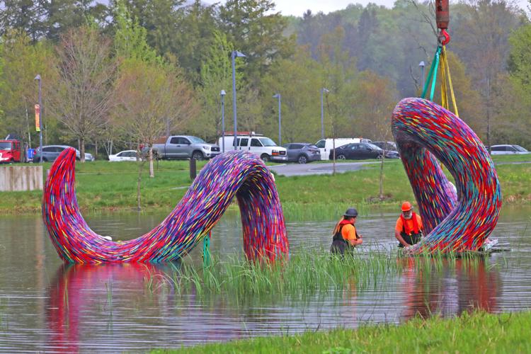 "Ground/work" installation at The Clark