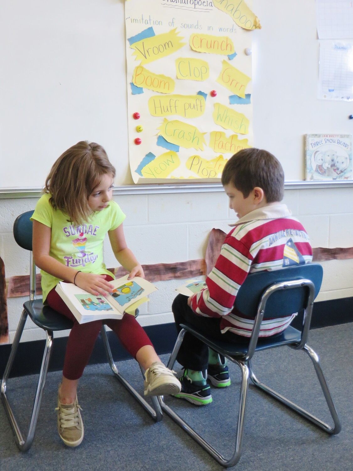 Classroom of the Week Egremont Elementary first grade blazes path to