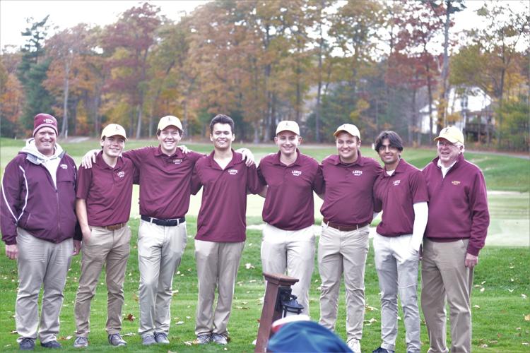 Lenox golf team poses