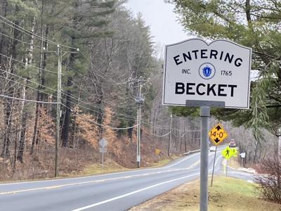 Becket entering road sign (copy)