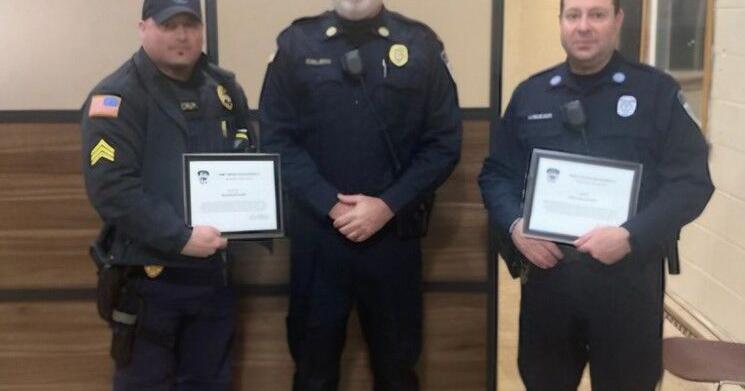 Peru: Hinsdale and Peru police officers honored for lifesaving actions