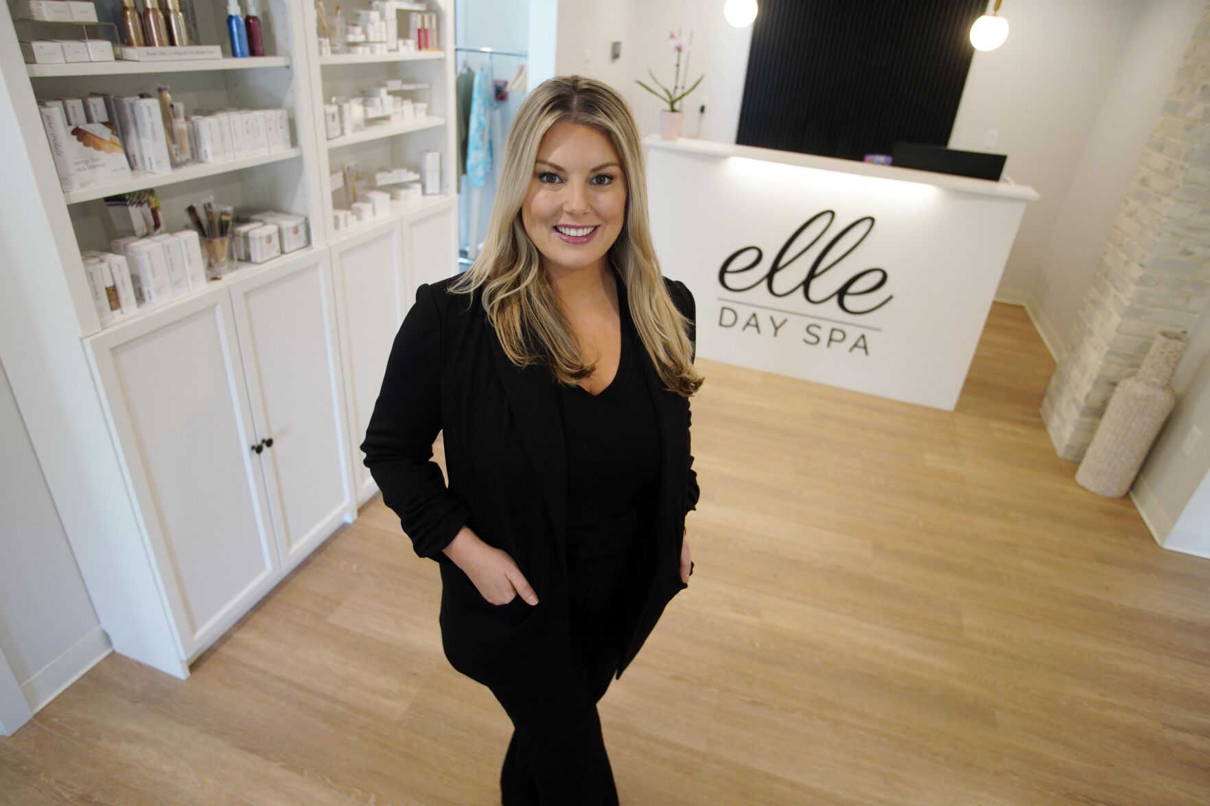 Michelle McGuire moved Elle Day Spa from Pittsfield to