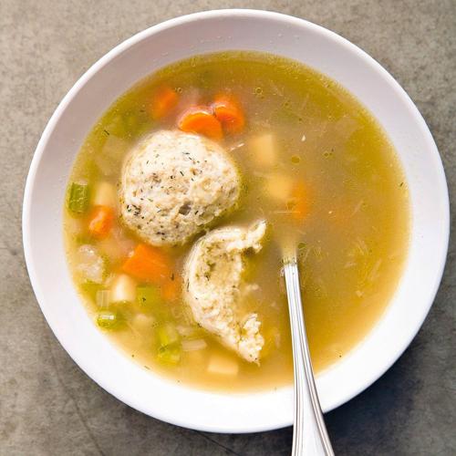 A matzo ball soup that hits all the marks, plus dumplings
