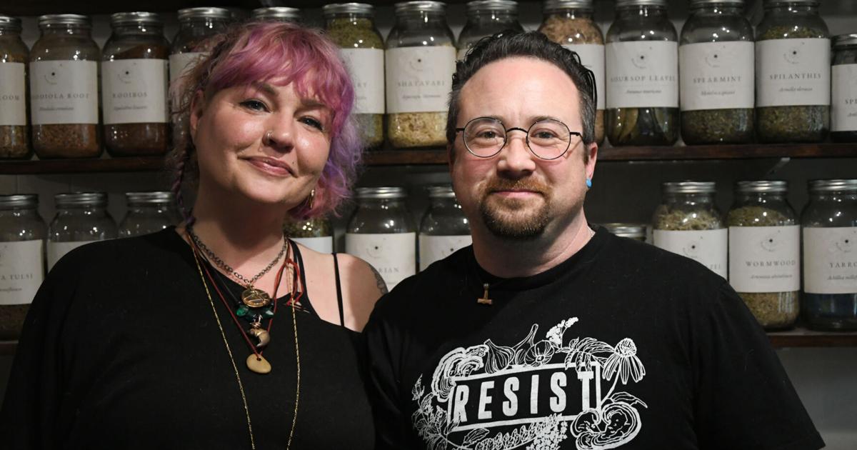 At Wild Soul River, Rebecca Guanzon and Justin Adkins offer a community space alongside homemade teas, tinctures and tarot cards
