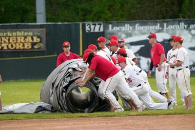 tarps on field