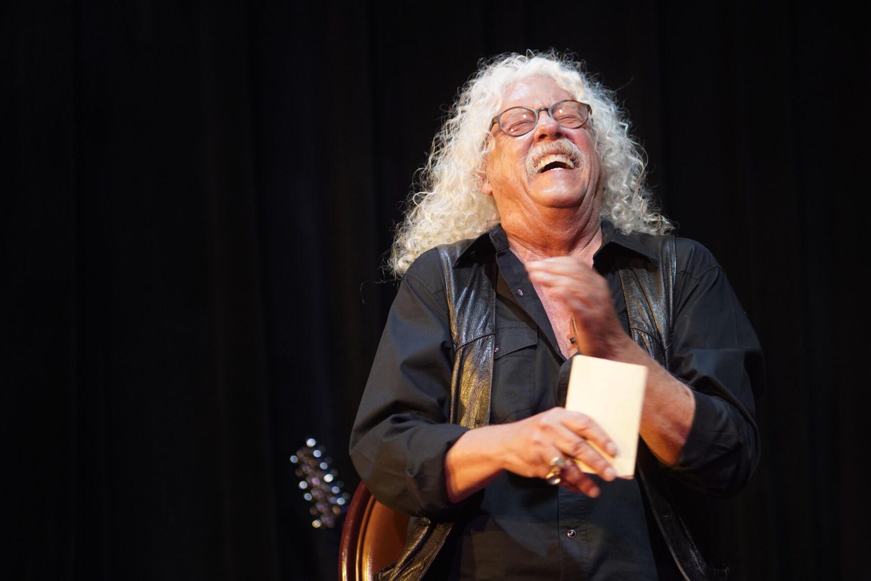 What to expect from Arlo Guthrie #39 s return to the stage in 2023? A man