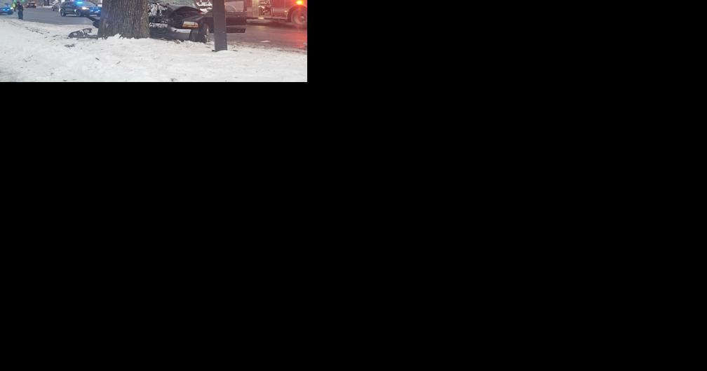 Three people were seriously hurt after a pickup truck crashed into a tree on South Street in Pittsfield - Vimarsana News