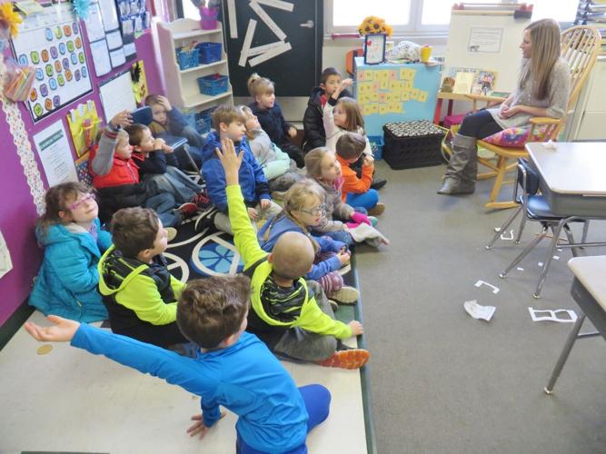 Classroom of the Week Allendale firstgraders work together to build their skills Archives
