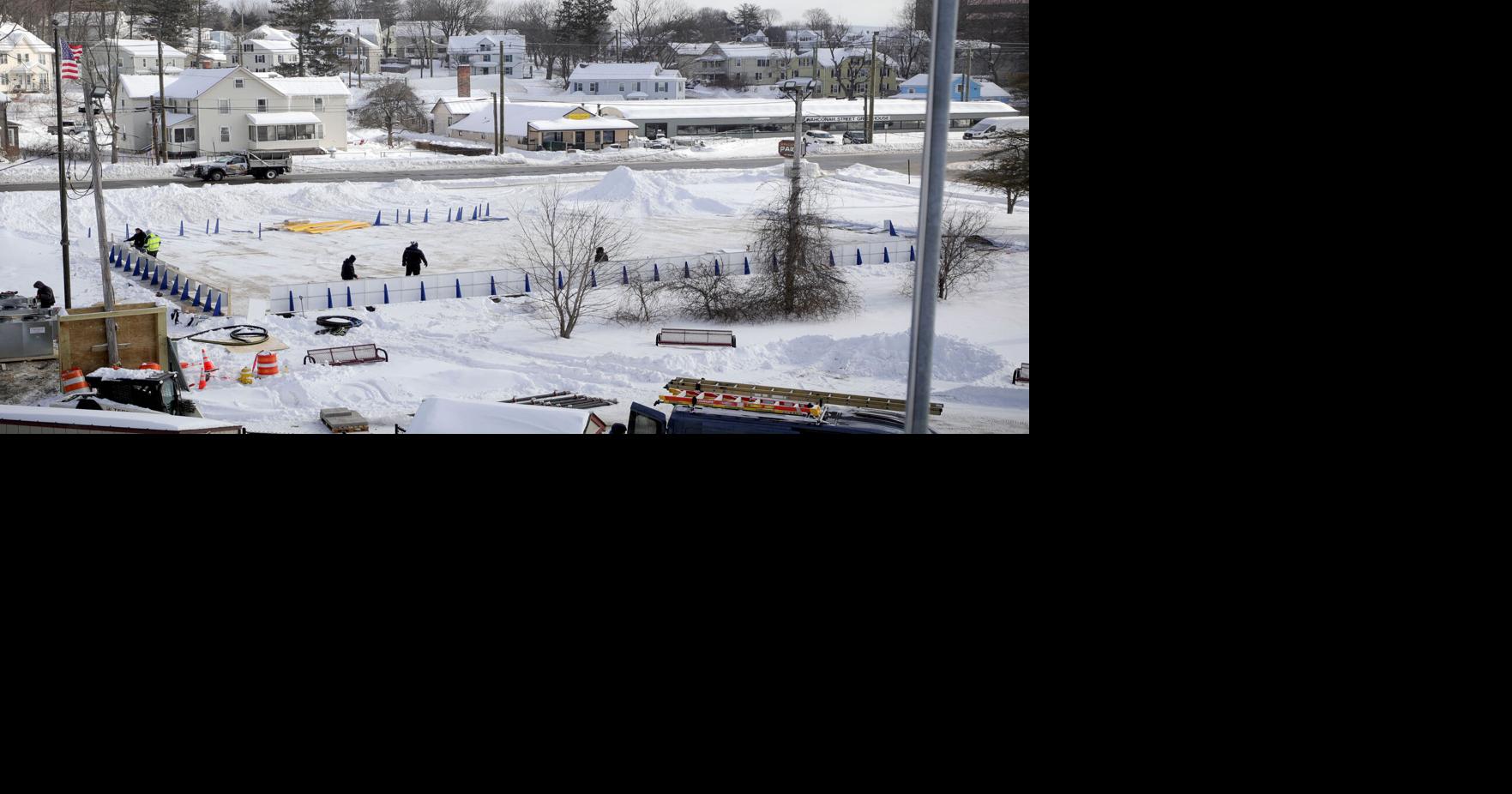 Construction underway for long-awaited outdoor skating rink at Wahconah Park in Pittsfield