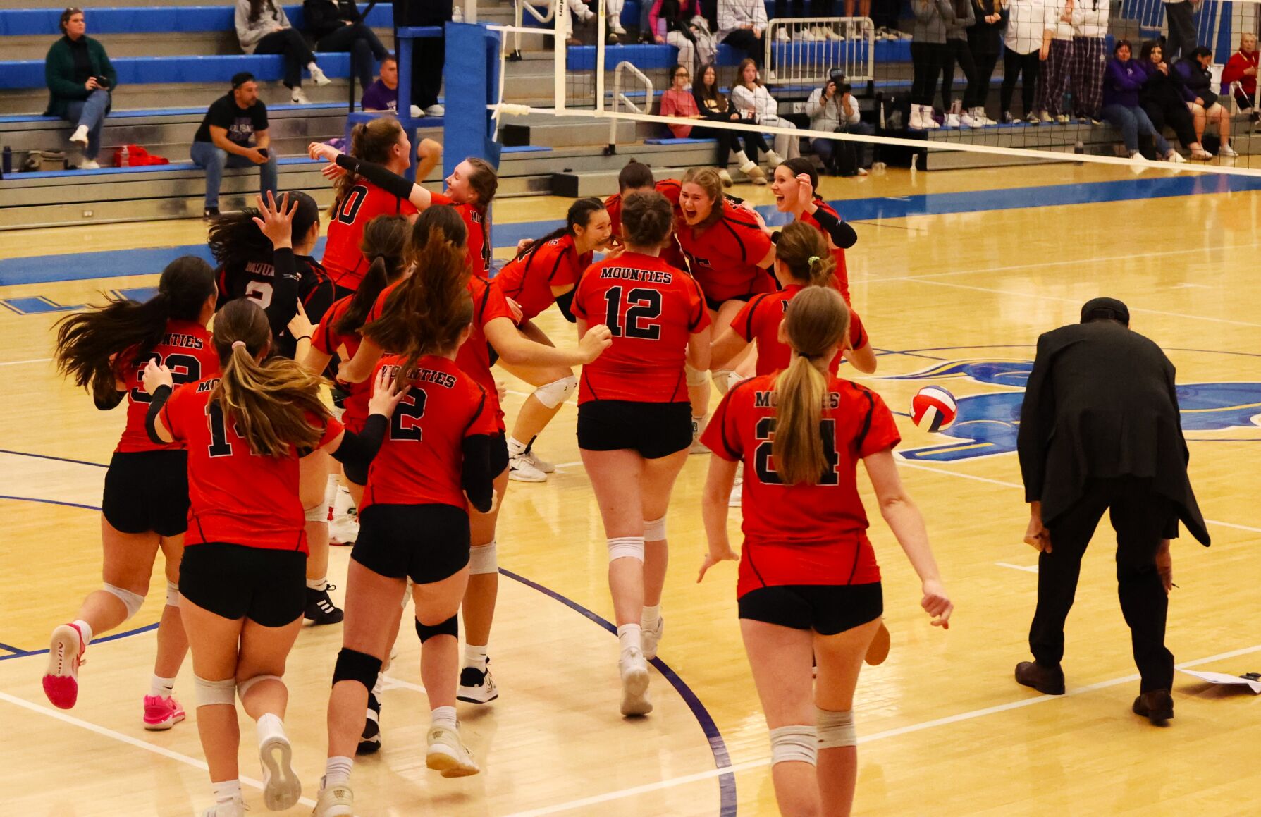 mounties celebrate