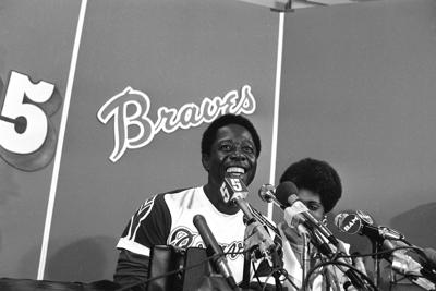 Hank Aaron's 715th Career Home Run, Atlanta Braves, GA, 1974