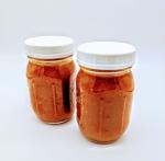 Tomato sauce in jars