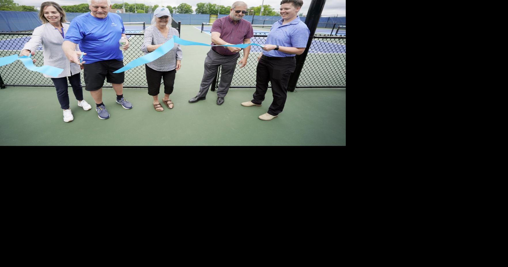 Photos: Pickleball courts open at Springside Park Multimedia