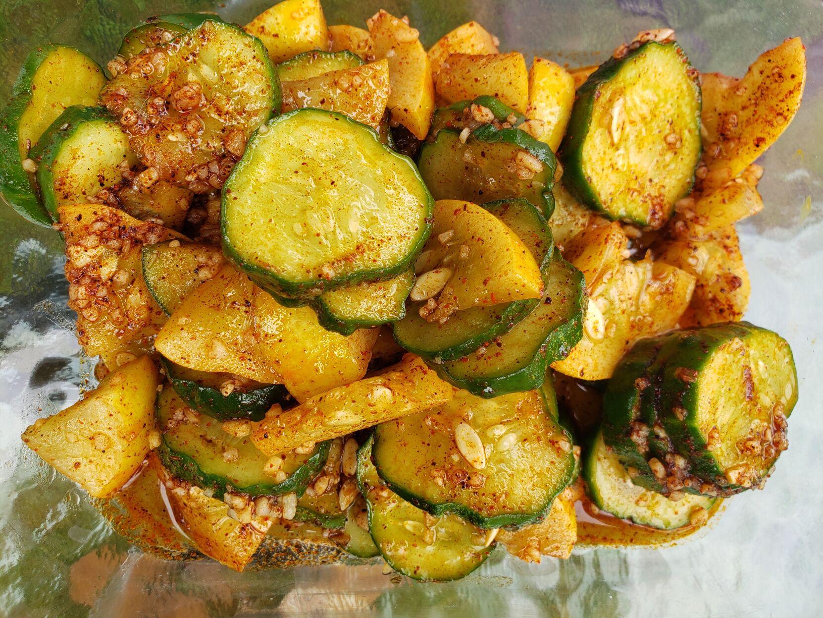 This cucumber salad is perfect for a day by the pool — or at any