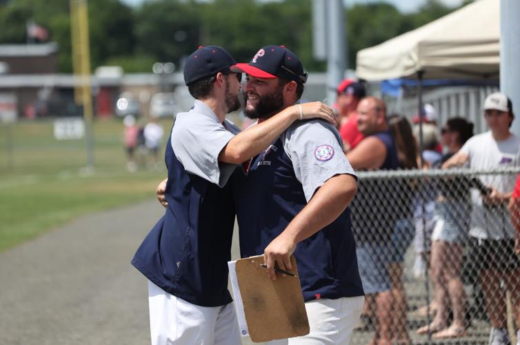 coaches hug