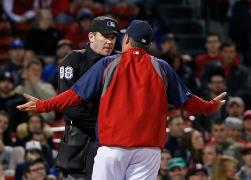 MLB umpires would be better served to calm down 