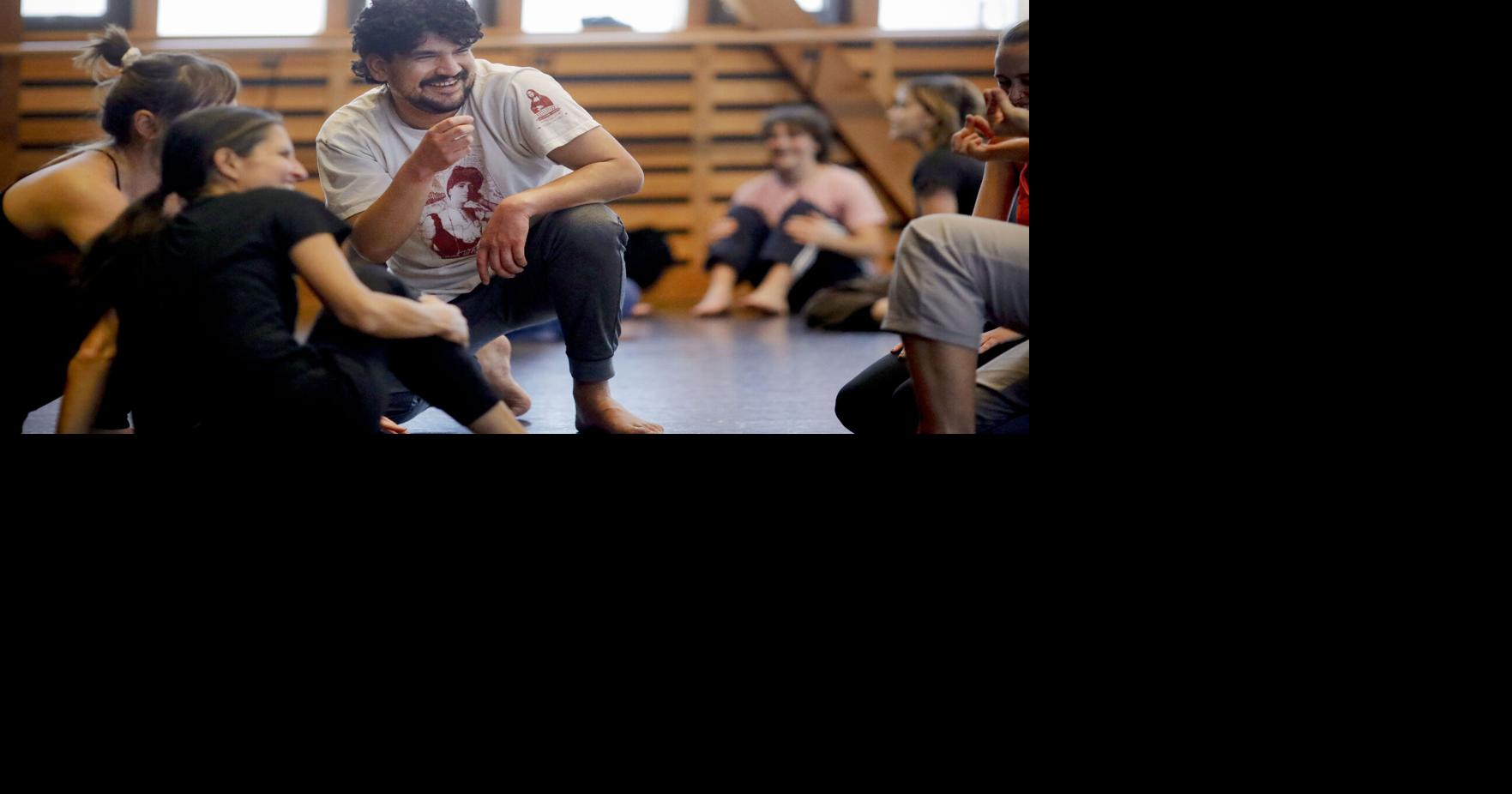 Inside a Pilobolus workshop at Jacob’s Pillow, an arts writer learns to move in community