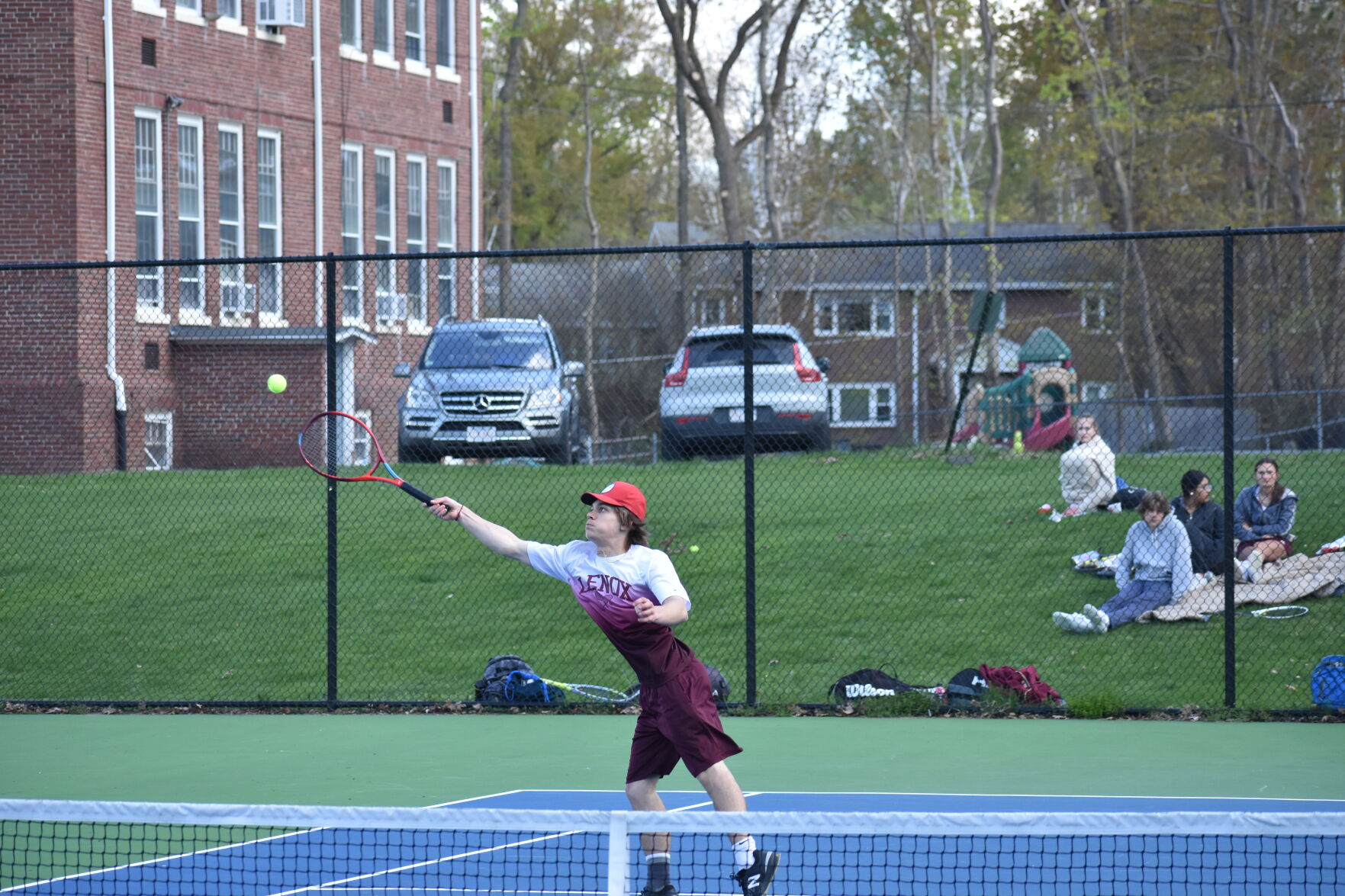 He broke two legs, but Lenox skier and tennis player Rocco Piretti